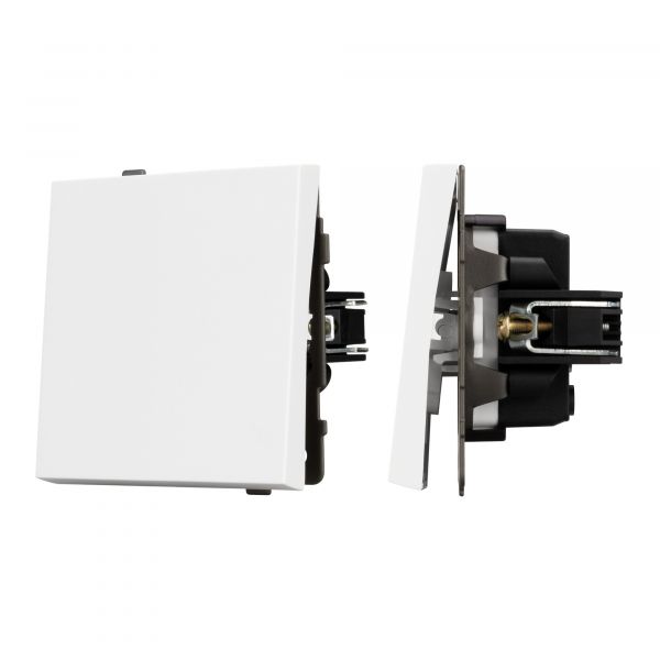 Механизм звонкового выключателя SWT-TENDO-MKR1-PL-WH 230V, 10A, Белый, 1 пост