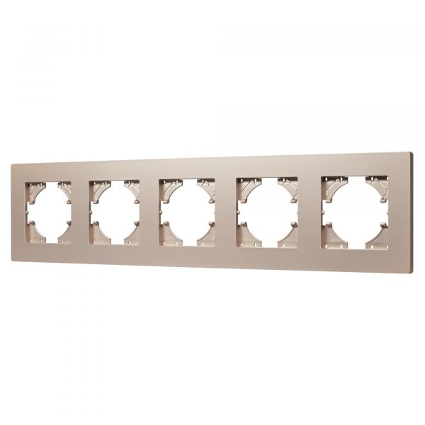 Рамка пластиковая FRM-PERIO-PL-5-GD