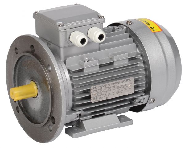 Электродвигатель трехфазный АИР 63B6 380В 0,25кВт 1000об/мин 2081 DRIVE