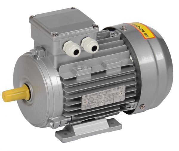 Электродвигатель трехфазный АИР 63A6 380В 0,18кВт 1000об/мин 1081 DRIVE