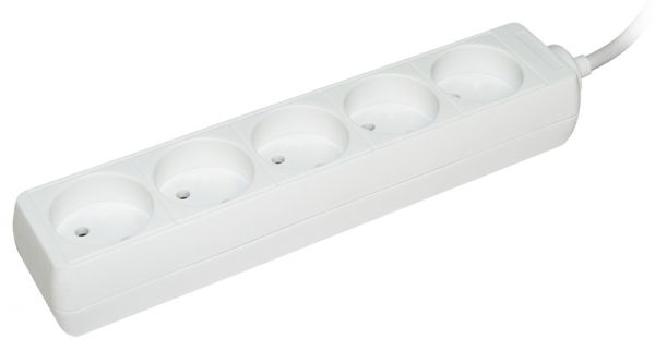 Удлинитель У5 5 мест 2Р/3метра 2х0.75мм.кв 10А/250