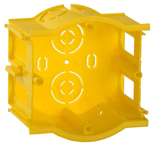 Коробка установочная СЗ сборная для твердых стен D=68х45мм (проходная) GENERICA