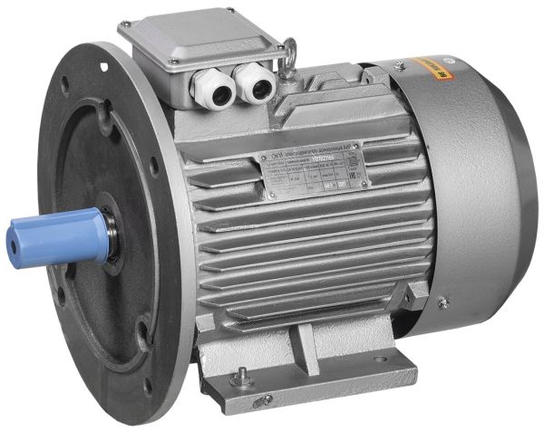 Электродвигатель однофазный АИР2Е 71B2 220В 0,75кВт 3000об/мин 2081