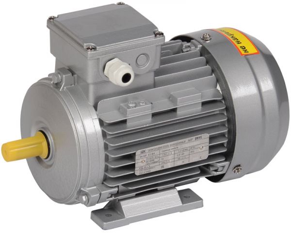 Электродвигатель трехфазный АИР 63A4 380В 0,25кВт 1500 об/мин 1081 DRIVE