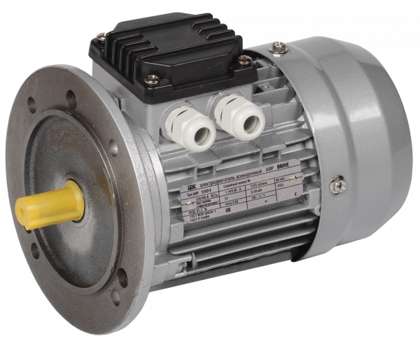 Электродвигатель трехфазный АИР 56A4 380В 0,12кВт 1500об/мин 3081 DRIVE