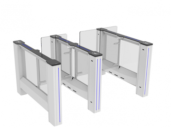Турникет с распашными створками SWING GATE SWG 90, ширина прохода 900 мм, высота створки 900 мм, центральный модуль.
