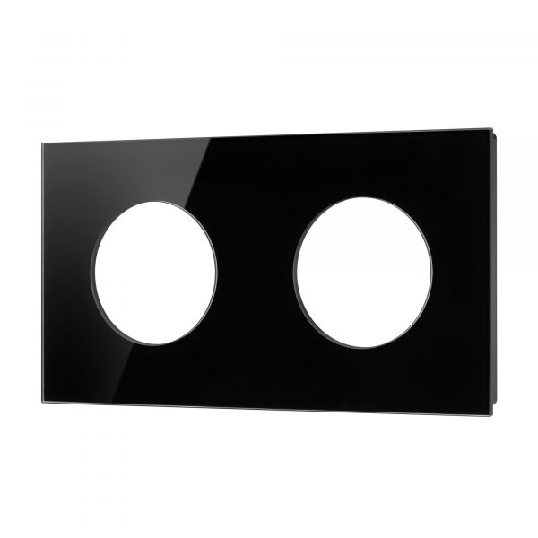 Рамка стеклянная FRM-GLARE-GC-2-BK