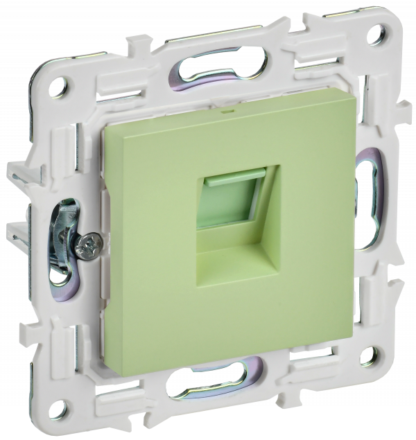 SKANDY Розетка компьютерная RJ45 кат.6 SK-K02G мятный IEK