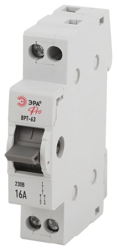 Выключатель-разъединитель трехпозиционный ВН-63 PRO V RT 63-1-16 1Р 16А