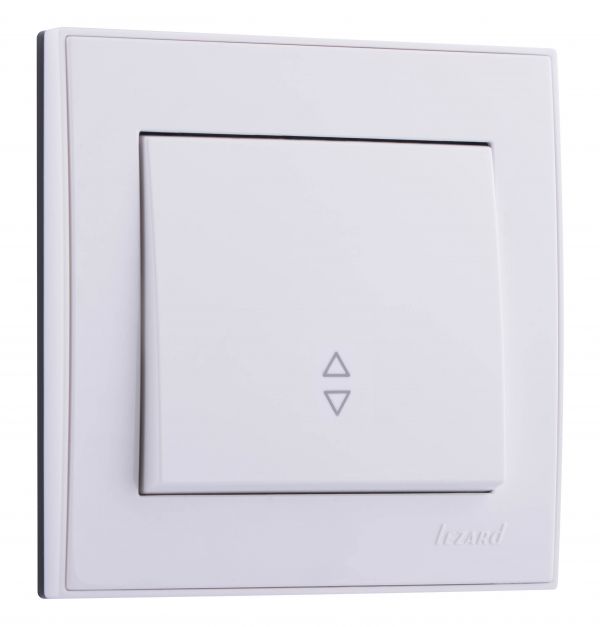 Выключатель RAIN проходной белый