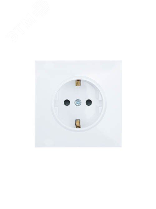 ZIMA Розетка с защитой от детей, 16 А, механизм, белая Lezard 704-0288-124BQC