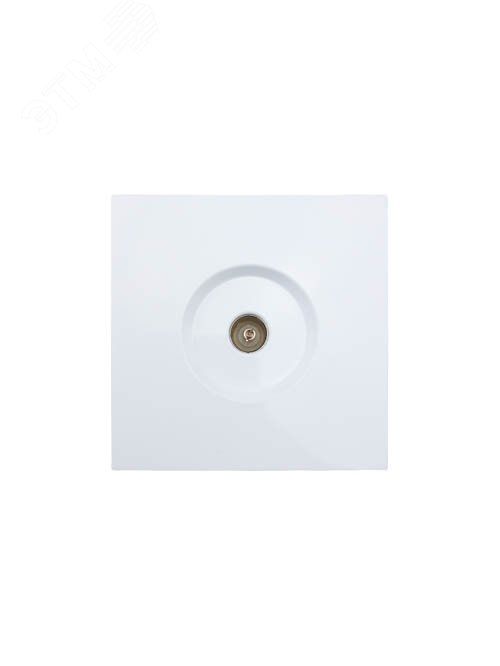 ZIMA Розетка ТВ проходная, механизм, белая Lezard 704-0288-129