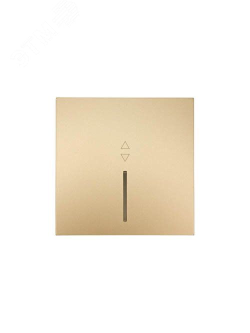 ZIMA Выключатель проходной 1-кл. с подсветкой, 10 А, механизм, золото Lezard 704-3688-114QC
