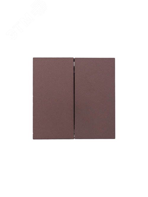 ZIMA Выключатель 2-кл., 10 А, механизм, шоколад Lezard 704-7388-101QC