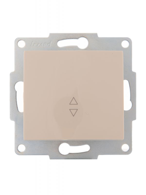 KARINA Выключатель проходной крем (10шт/120шт)