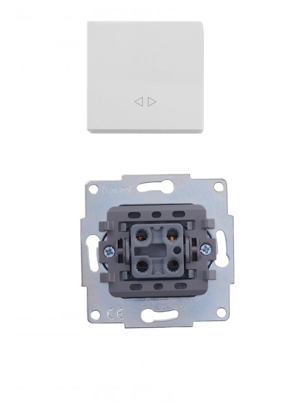 VESNA Выключатель промежуточный белый