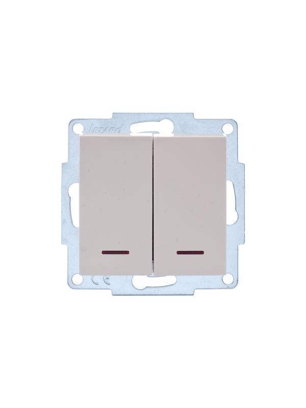 Vesna Выкл. 2-ой с подсв. цв. крем