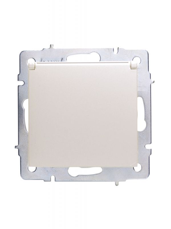 Vesna Розетка с/з с кр-ой жемч бел перл