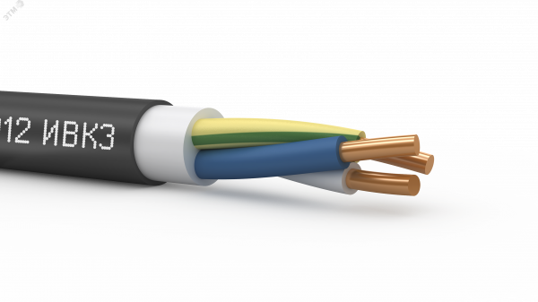 Кабель силовой ВВГнг(А)-LSLTx 3х2,5 ок (N,PE)-0,66 ТРТС  100м