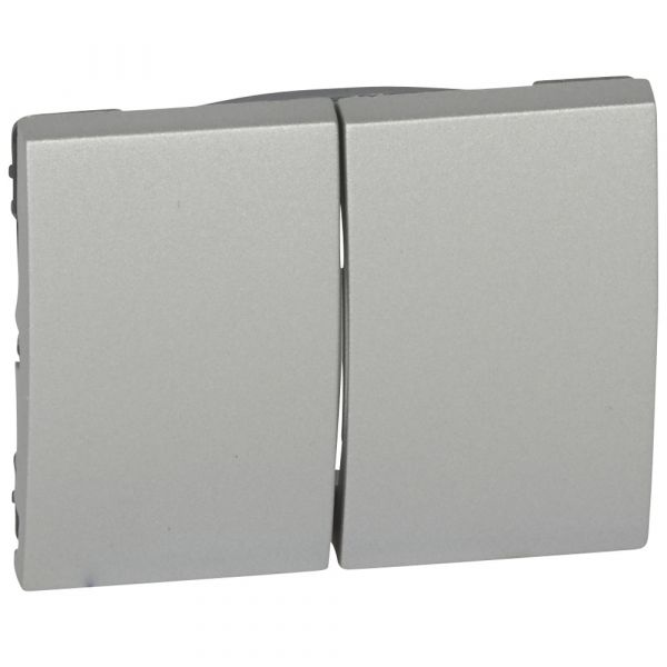 Лицевая панель Galea Life двойная Aluminium