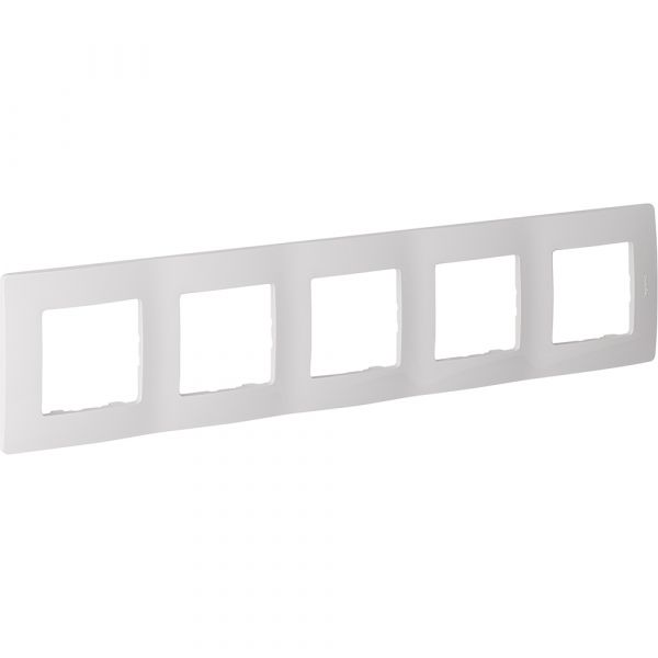 Рамка 5-местная белый ETIKA