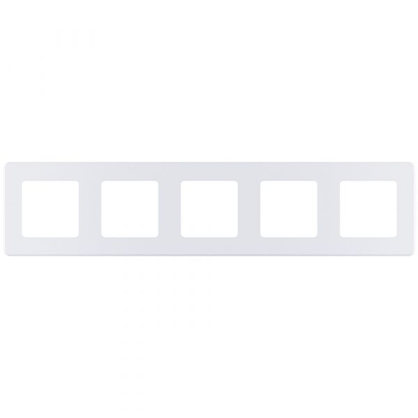 Рамка 5-местная жемчуг INSPIRIA