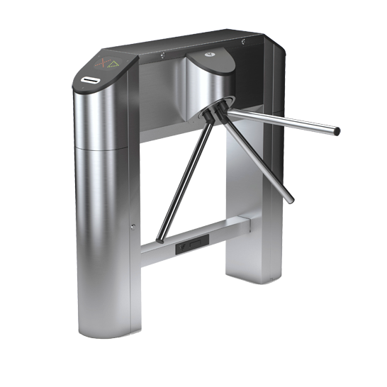 Турникет-трипод тумбовый моторизованный Praktika Т-02 с планками антипаника, пульт управления в комплекте