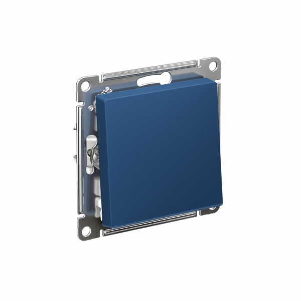 ATLASDESIGN ВЫКЛЮЧАТЕЛЬ с самовозвратом, сх.1, 10АХ, механизм, АКВАМАРИН