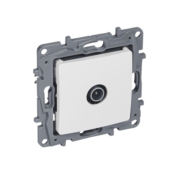 Розетка TV тип звезда белый ETIKA