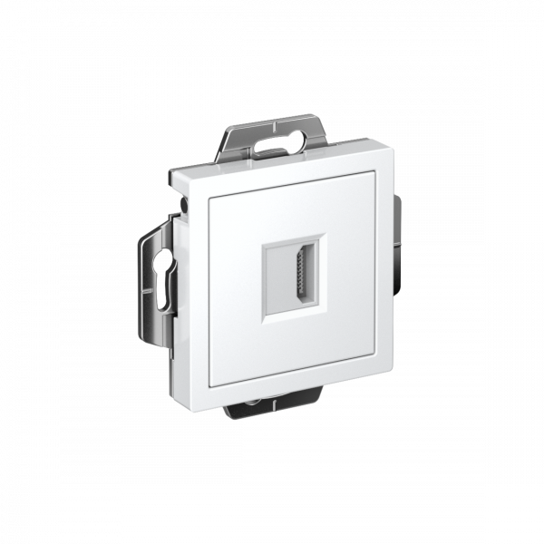 ATLASDESIGN РОЗЕТКА HDMI, механизм, БЕЛЫЙ