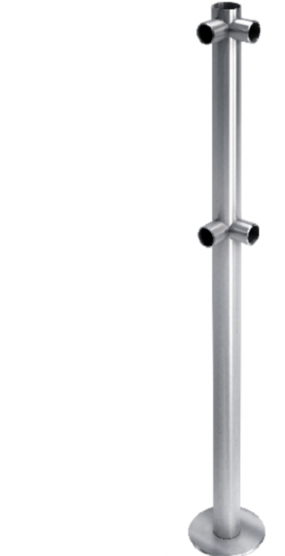 Стойка ограждения L-образная