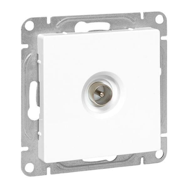 Эпика Механизм розетки TV одиночная белый EKF