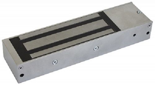 Замок электромагнитный ML-395 12В усилие 500 кг серебро