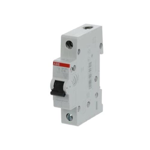 Выключатель автоматический однополюсный 16A С SH201 6.0кА