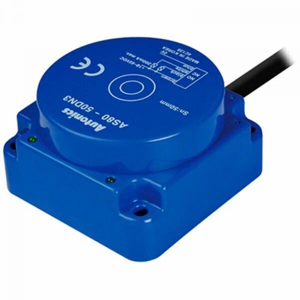 Датчик индуктивный повышенной чувствительности в прямоугольном корпусе AS80-50DN3