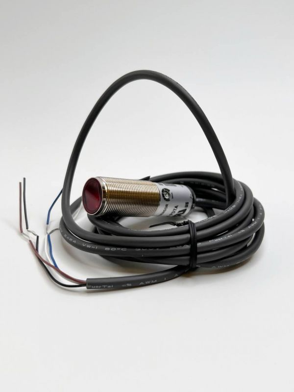 Фотоэлектрический датчик в цилиндрическом корпусе BRQM3M-PDTA