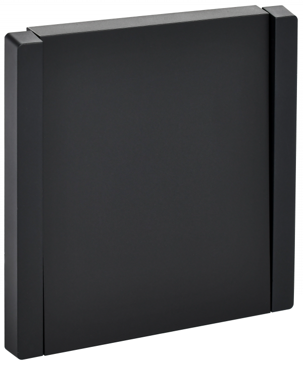 FORTE&PIANO Выключатель 1-клавишный самовозвратный 10А FP110 черный IEK