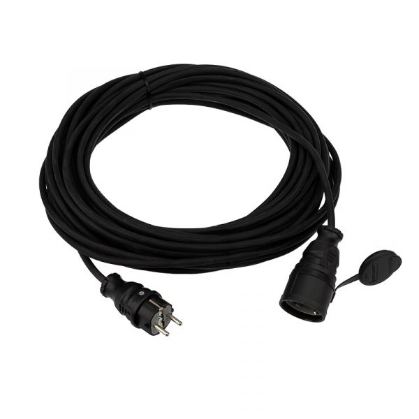 Удлинитель-шнур КГ 3х1.5, 20 м, морозостойкий, с/з, 16 А, 3500 Вт, IP44