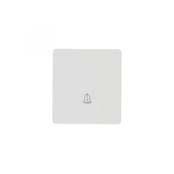 Выключатель ROUND одноклавишный возвратный 10А скрытой установки механизм перламутр