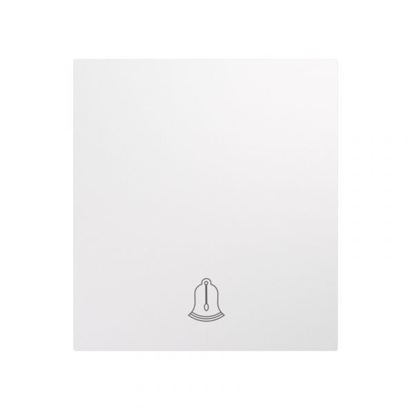 Выключатель STRONG одноклавишный возвратный 10А скрытой установки механизм жемчуг