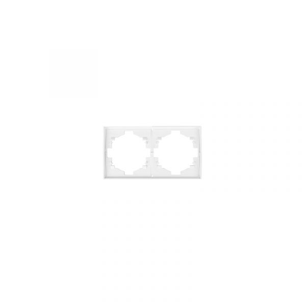 Рамка STRONG 2-постовая жемчуг