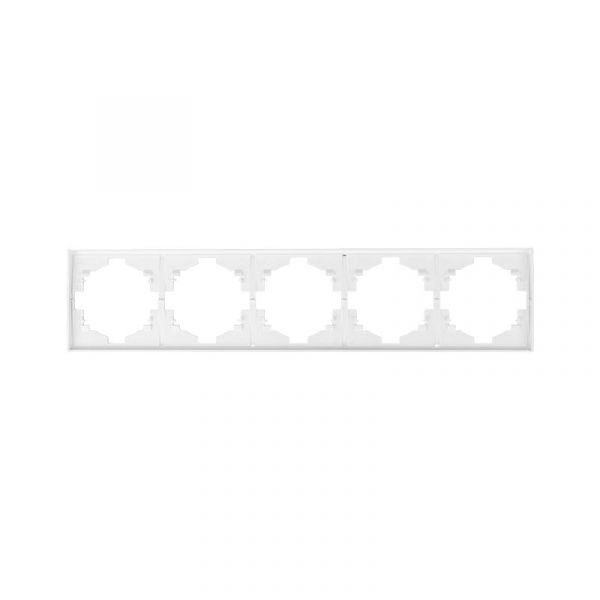 Рамка STRONG 5-постовая жемчуг