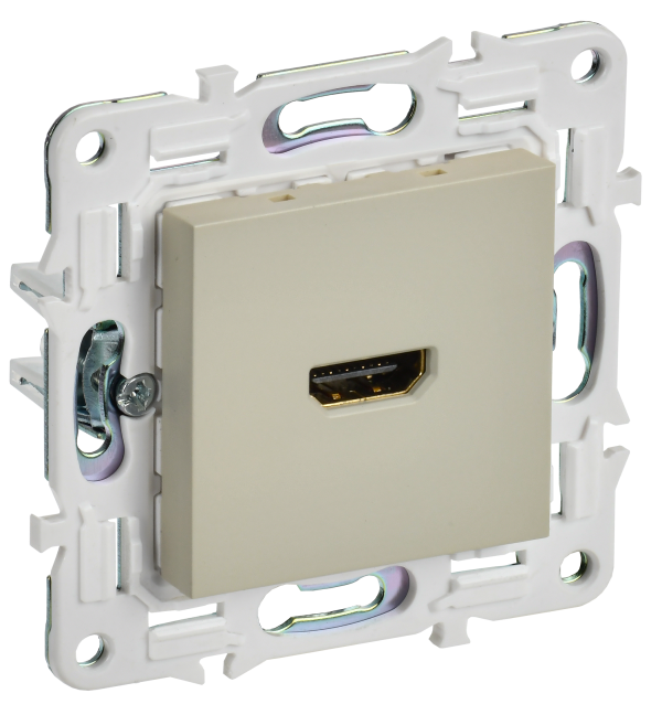 SKANDY Розетка HDMI SK-H01B бежевый IEK