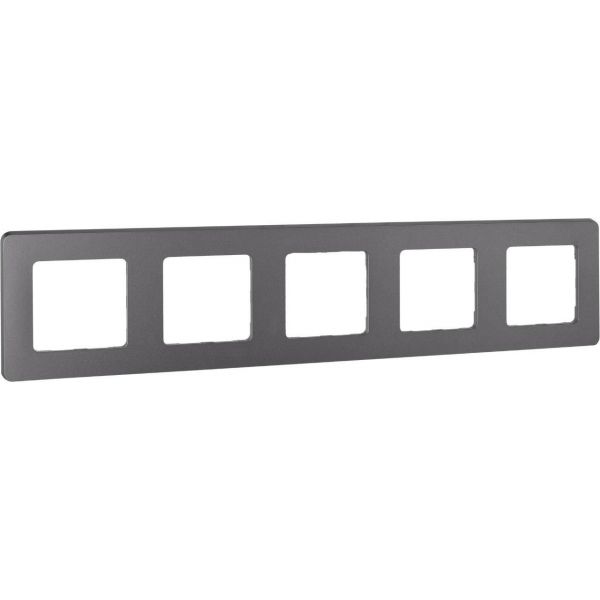 Рамка 5-местная дымчатый INSPIRIA