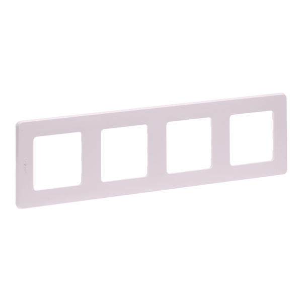 Рамка 4-местная розовый INSPIRIA