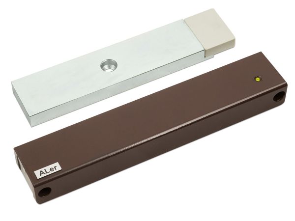 Замок электромагнитный AL-400 Premium 24V коричневый