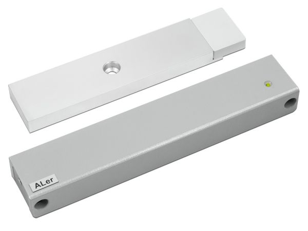 Замок электромагнитный AL-400 Premium 24V серый