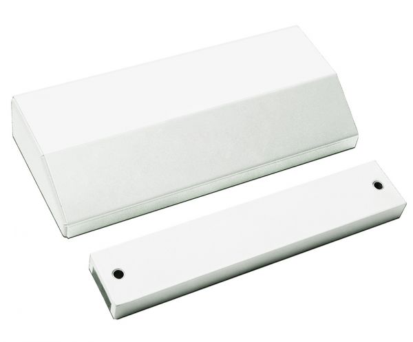 Замок электромагнитный ALM-250FT-24V, усилие удержания якоря 250 кгс, влагозащищенный, белый