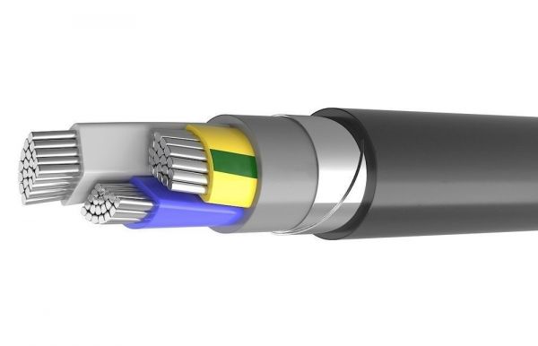 Кабель силовой АПвБШп 3х240мс-1 ТРТС
