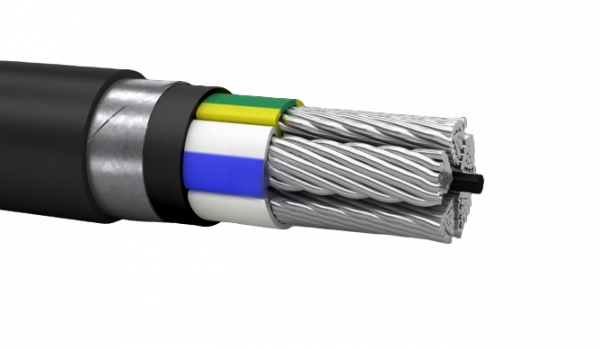 Кабель силовой АВБШв 5х185мс-1 ТРТС